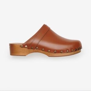 Isabel Marant Thalie Leather Clogs Size 9